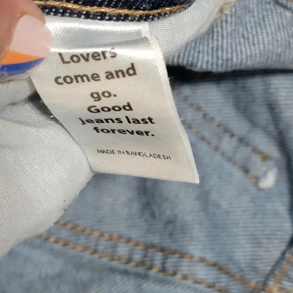 Pacsun Mom Jean Light Wash Mid Rise Casual Relaxed Denim Non‎ Distressed Sz 23 - Picture 5 of 6